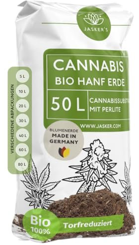 Bio Cannabis Erde 50 L - Mit Perlite