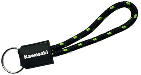 Kawasaki Porte-clés, Noir , 13 cm