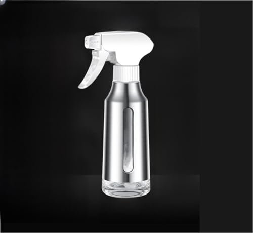 Cocina Dispensador De Aceite Pulverizador De Aceite De Oliva De Acero Inoxidable For Cocinar, Apto For Asar, Ensaladas, Vinagre Y Hornear Pulverizador Aceite Spray(Black)