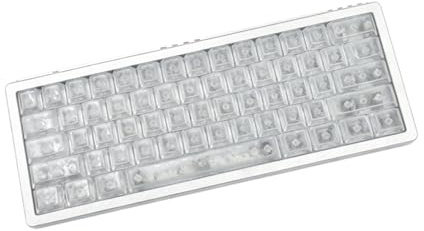 UINJIASCB Custom Mechanical Keyboard, Compatible For Wooting 60HE V2 PCB, Personalized Gaming Keyboard