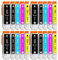 20er Multipack kompatibel mit Epson 33XL Druckerpatrone für Epson Expression Premium XP-530 XP-540 XP-630 XP-635 XP-640 XP-645 XP-830 XP-900 XP-7100