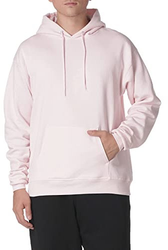 Hanes P170 Sweat à Capuche, Rose pâle, L Homme
