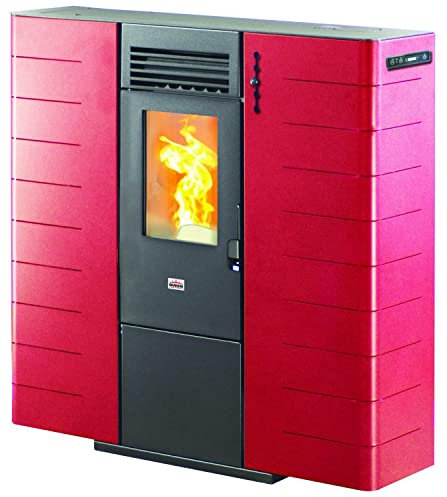 Estufa de pellets – Estufa canalizada 'Queen Slim 10' KW/H 9,01