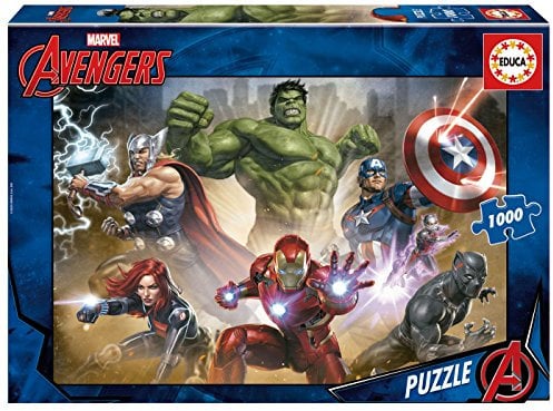 Educa Borrás 17694 The Avengers 1,000 Piece Puzzle Marvel Age 12+
