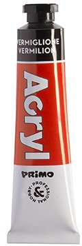 PRIMO Acrylfarben, 18 ml, Wermenrot.