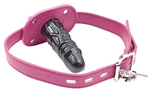 Roluck BDSM Sextoyse Plaisir Homme Mouth Extreme Dildo Gag Verrouillage Gag Bouche Réglable Bondage Pénis Gag SM Fetish Sex Toy
