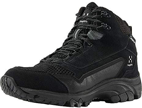 Haglöfs Wanderschuhe Frauen Skuta Mid Proof Eco wasserdicht, dämpfend, Abriebfest True Black 7 40 2/3