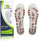PURADO Magnetische Massage Einlegesohlen, Silikon, Erwachsene, Gesundheitsbewusste, Unisex, Einlegesohle, Transparent