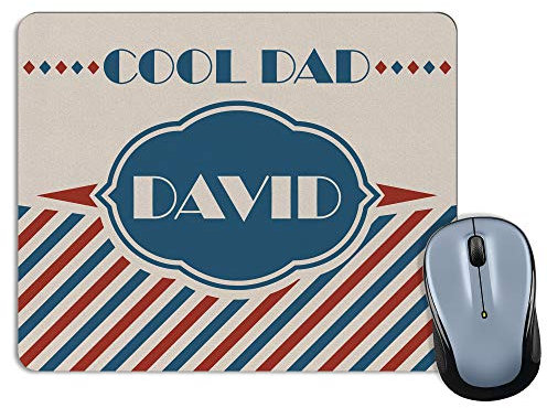 LolaPix Tapis de Souris personnalisé. Cadeaux personnalisés. La fête des pères. Différents modèles. Forme rectangulaire. Cool Dad
