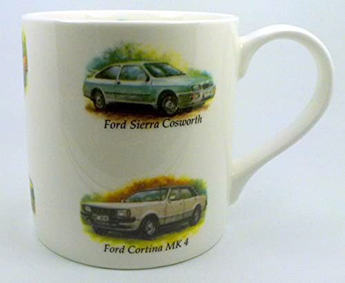 The Plate Collectors Shop Classic Cars ~ FINE Bone China Mug