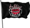 675 Garten Banner Chillen Und Grillen Sommer BBQ Outdoor Flaggen Süße Gartenfahne Langlebig Flagge Für Freien Yard Haus 90X150Cm
