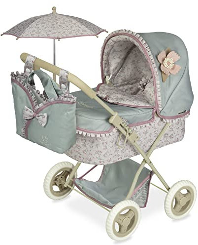Chariot de poupée Pliable Provence avec Parasol DeCuevas 85045