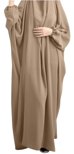 Frauen Hijab Kleid Muslimisch Gebetskleid Türkische Dubai Abaya Ramadan Kleidung Damen Prayer Dress Muslim