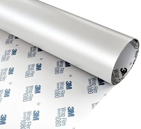 MOTOS 3M 2080 Perlmutt Weiss Seidenmatt Autofolie Car Wrapping Folie SP10 152X80