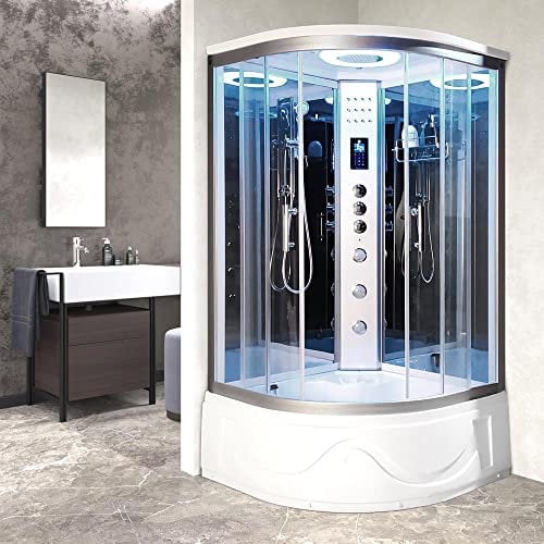 Miami Mirror Steam Shower Cabin (1050 x 1050 x 2200mm)