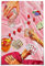 Oulores Vintage Pink Poker Spielkarten Poster für Raumdekor Ästhetisch Retro Lustige Casino Glücksspiel Würfel Chips Leinwand Wandkunst Cool Funky Cocktail Alkohol Getränke Drucke Gemälde 30,5 x 40,6