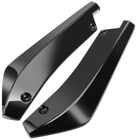 IBNA Auto Heckspoiler für BMW X1 X3 X5 X6 X7 E30 E90 M3 E84 E83 F25 E91 E60 F15 F16 E70, Schwarz, Lackiert, ABS-Kunststoff, Hinten Unten
