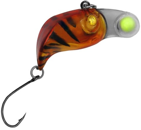 Troutlook Salmon Egg Forellen Wobbler - Fängiger Köder für Forellen, Barsche und Döbel (Craw, 2,5cm - 2,5g)