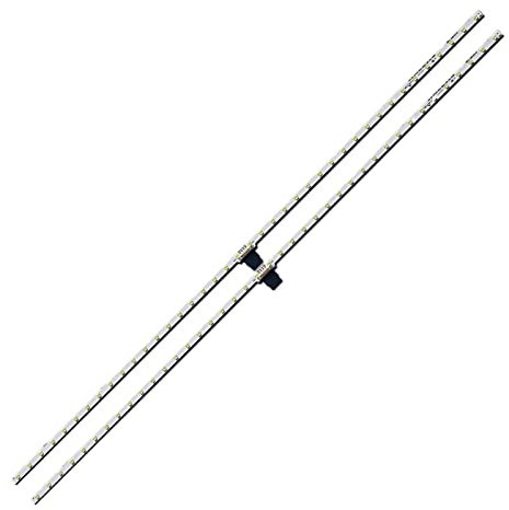 SUSQVHVCK Tira de LED for iluminación trasera 40 LED for Samsung 55quot; TV UN55NU7300F UE55NU7105 AOT_55_NU7300_NU7100 55NU710C BN96-45913A BN61-15485A Barra de luces LED para televisores