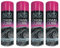 PNJB Chain Cleaner Lube Spray, Grease Oil, Lubricates, Cleans & Protects, Rust Defense, Stuck Parts Ease, Formulated for All Weather Conditions, 250ml, (4PCS)