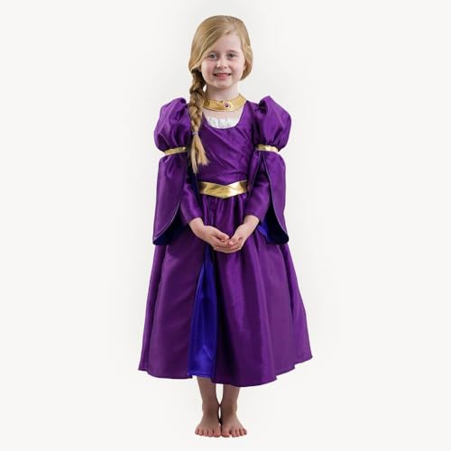 PRETEND TO BEE Princess Dresses, Ages 7-8, Dress Up Costumes for Kids, Cinderella, Rapunzel, Sleeping Beauty, Snow White, & The Little Mermaid