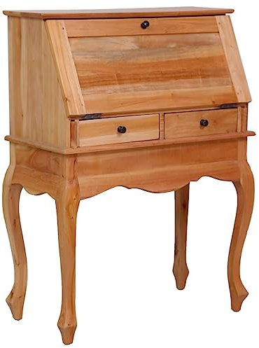 Generisch Sekretär 78×42×103 cm Massivholz Mahagoni,jiangboyue-283842