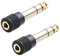 1/4'' Male to 1/8'' Female Stereo Headphone Adapter Connecting Cable Upgrade 6.35mm Stereo Plug Male to 3.5mm Stereo