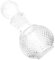 Zerodeko Carafon à Vin Transparent Verre Épais Bouteille pour Whisky Décoration de Cuisine