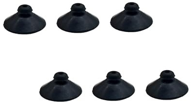 GEANTPIXEL Ventouse Universelle pour Aquarium - Lot de 6 - Adaptée Chauffage/Éclairage/Tuyaux