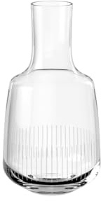 Villeroy & Boch Afina Wasserkaraffe/Saftkrug, Maße: ca. 217 mm, Volumen ca. 750 ml, Kristallglas, spülmaschinengeeignet, elegante Karaffe für Wasser und Getränke