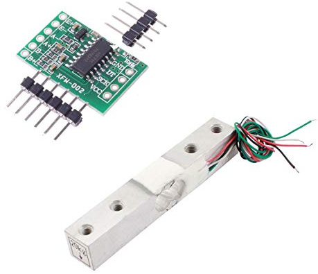 Aihasd Digitale Gewichtssensor 2KG + HX711 Ad modul | Tragbar Elektronische Küchenwaage Für arduino