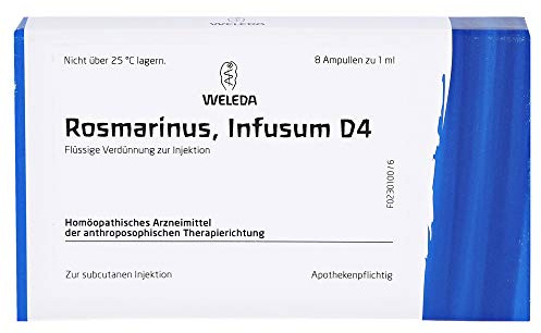 Rosmarinus D 4 Ampullen, 8X1 ml