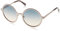 Tom Ford Unisex-Erwachsene FT0572 14W 57 Sonnenbrille, Grau (Rutenio Chiaro Luc/Blu Grad)