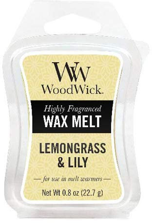 Woodwick Lemongrass and Lily Mini Hourglass Wax Melt