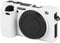 Easy Hood Case for Sony Alpha A6000 ILCE-6000 Digital Camera, Anti-Scratch Soft Silicone Housing Protective Cover Protector Skin (White)