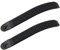 UP100® Un par de Longitud 185mm Partes de encuadernación de Snowboard Correas de Escalera de lengüeta para Zapatos de Snowboard Negro
