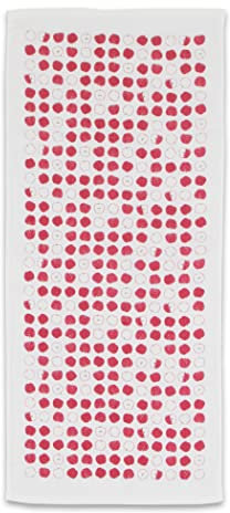 NOREN Japanisches Baumwollhandtuch Senshu (Osaka) 84x34cm Made in Japan 100% Baumwolle Schnelltrocknend Haartuch Turban Sauna Gym Handtücher Dünnend Haartuch Turban Handtücher (Apfel)