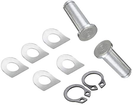 MagiDeal Goupilles de Kit de Montage de Repose-Pieds pour Harley Sportster 883/1200 Softail Flstc
