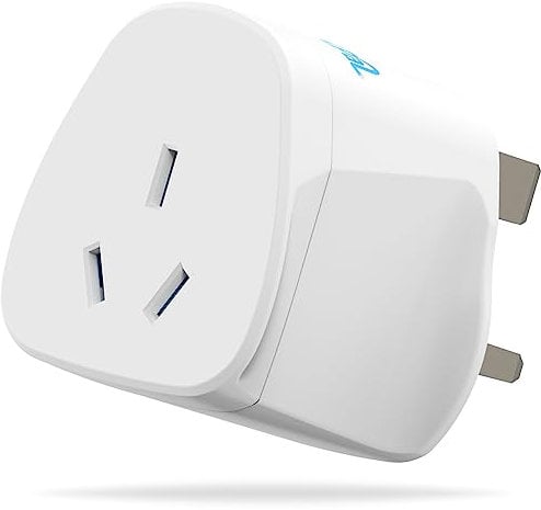 Australia To UK Plug Adapter | Australia NZ China To UK MyTravelPal® Travel Adaptor With 10A Fuse | For Australia, China, New Zealand, Argentina Plugs in UK (1 Pack)