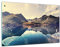 Bilderdepot24 Memoboard 60 x 40 cm | Landschaften | Norwegische Berglandschaft | abwaschbare Glas-Magnettafel mit Halterung Magneten Stift 1317a