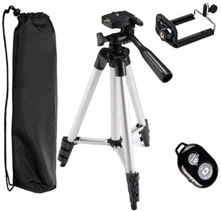 Trepied Telescopique avec Telecommande pour Nokia X20 Smartphone Reglable sans Fil Bluetooth Photo Universel