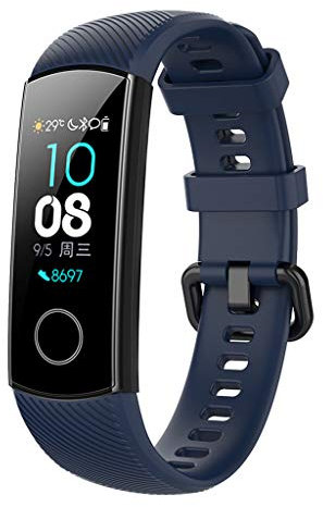 Yushu - Cinturino in silicone morbido antigraffio per orologio, cinturino da polso sportivo, compatibile con , per Honor 5/4 Accessori per braccialetti sportivi