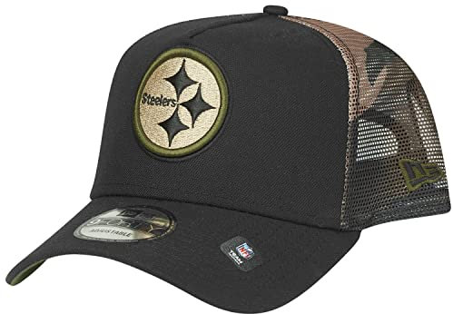 New Era Snapback Trucker Cap - Pittsburgh Steelers Wood camo