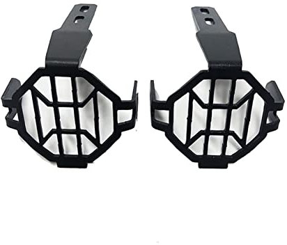 Scheinwerferschutz 1 Paar Universal Nebelscheinwerfer Schutzabdeckungen Für BMW R 1200 Für GSA Für GS Für LC Für ADV F800GS Für Adventure Für R1200GS Motorrad Scheinwerfer Grill