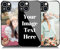 AnNengJing Personalized Photo Phone case for iPhone 14 6.1 Custom HD Glass Effect Cover for iPhone 14 6.1 - Design Your Own Phone Case with Image Text and Logo