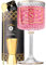Vemacity Personalised Gin Glass Gifts for Women | Gold Inital: Letter (S) | with Matching Gold Bar Accessory| Gin Gifts for Women with Double-Sided Jigger | Recipe PDF | Ideal Aperol Spritz Glassware