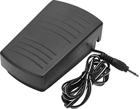 Fußschalter-Pedal, Fußpedal, Brother-Nähmaschinen-Fußpedal, Donyer Power-Nähmaschinen-Fußpedalschalter, Rutschfeste Druckregelung für Inländische und Importierte Nähmaschinen