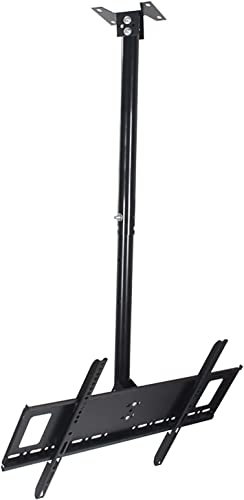 Full Motion ±90° Rotation Tilt Swivel Ceiling TV Mount, Fits Most 40-65inch Flat Screen and Curved TVs, Max VESA 600x400mm TV Mount
