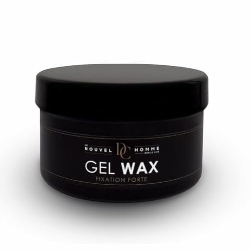 Le Nouvel Homme D.C-Gel cheveux wax-Fixation Forte-Tenue longue durée-Hydratation Cheveux-Anti résidus-Pour tous types de cheveux-500 ML-Qualité professionnelle-Fabriqué en France