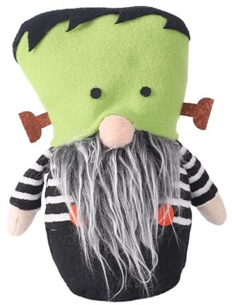 ECMQS Halloween Plüsch Zwerge Puppen Mit Home Ornament Tomtes Desktop Figuren Urlaub Party Dekoration
